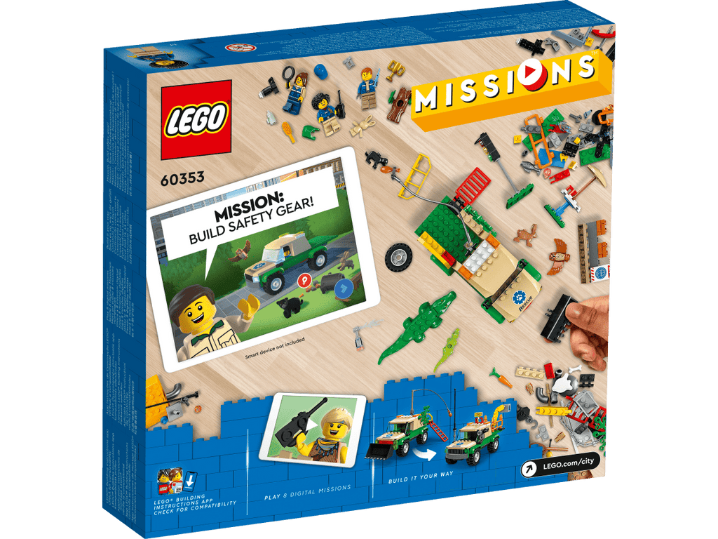 LEGO 60353 Villieläinten pelastustehtävä - ALETUU.FI