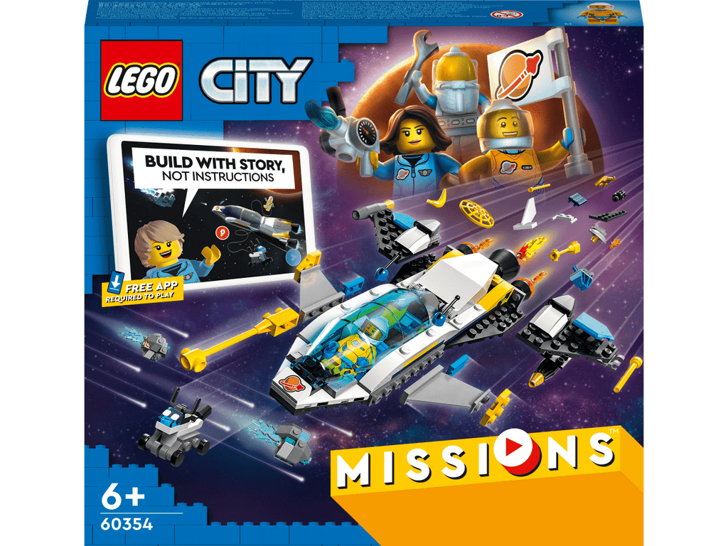 LEGO 60354 Mars-avaruusaluksen tutkimuslennot - ALETUU.FI