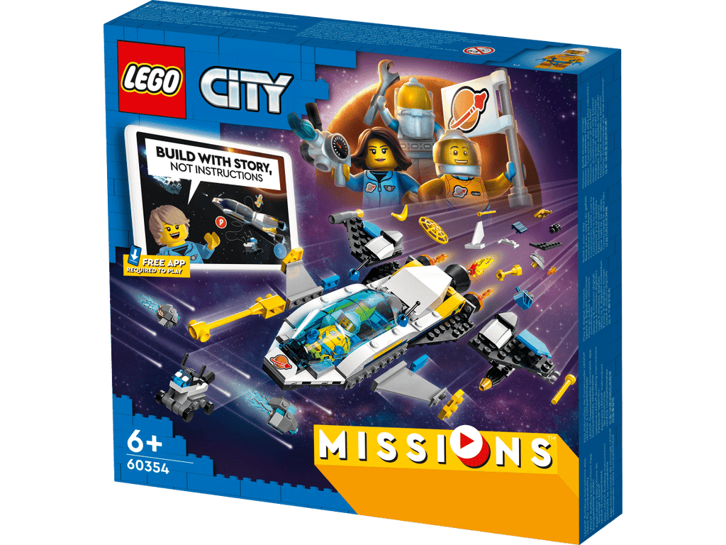LEGO 60354 Mars-avaruusaluksen tutkimuslennot - ALETUU.FI