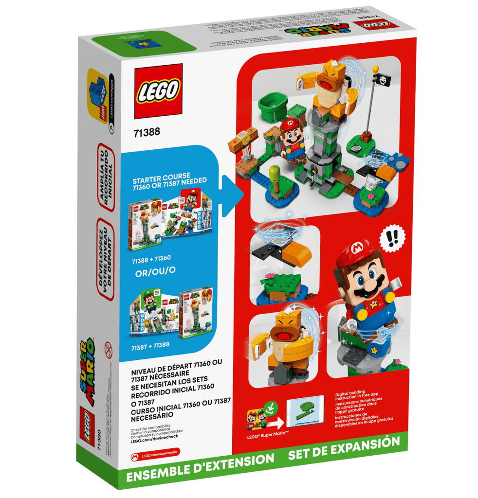 LEGO® 71388 Boss Sumo Bro ja huojuva torni -laajennussarja - ALETUU.FI