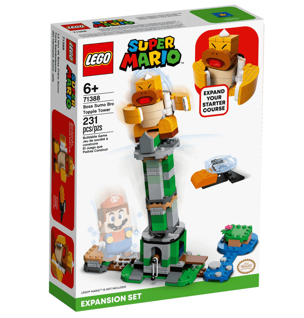 LEGO® 71388 Boss Sumo Bro ja huojuva torni -laajennussarja - ALETUU.FI