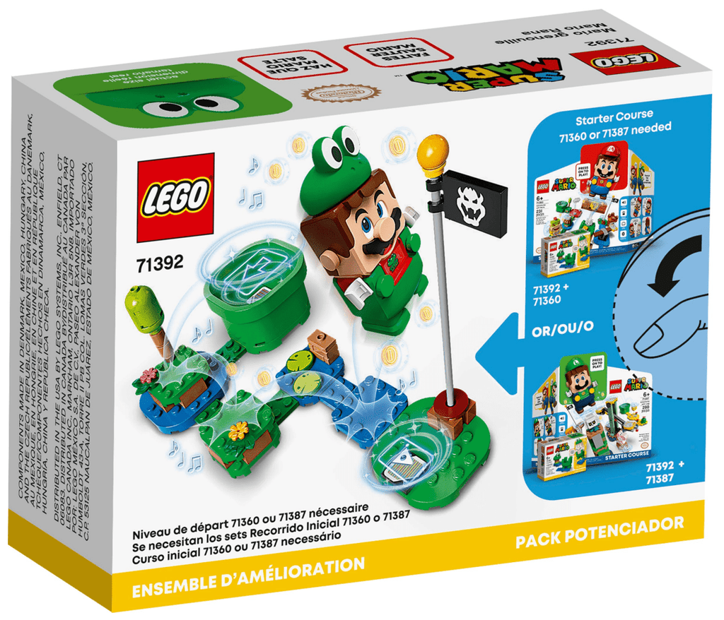 LEGO® 71392 Frog Mario -tehostuspakkaus - ALETUU.FI