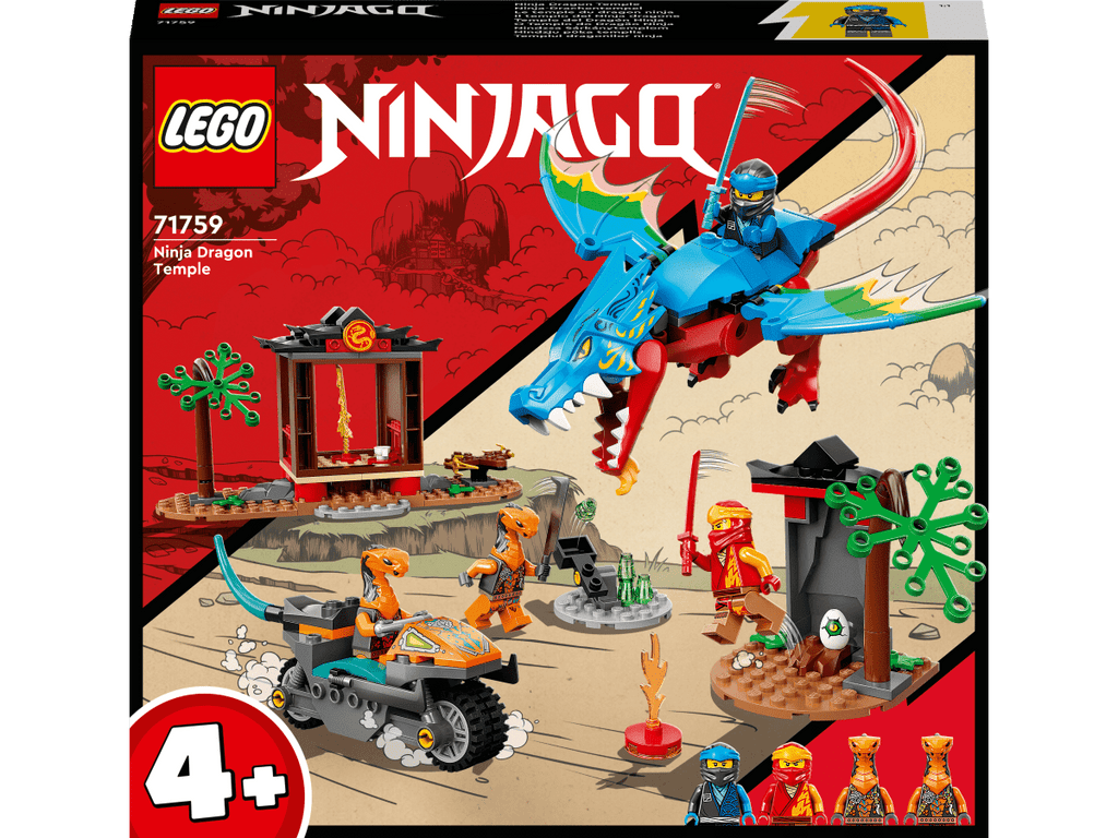LEGO 71759 Ninjojen lohikäärmetemppeli - ALETUU.FI