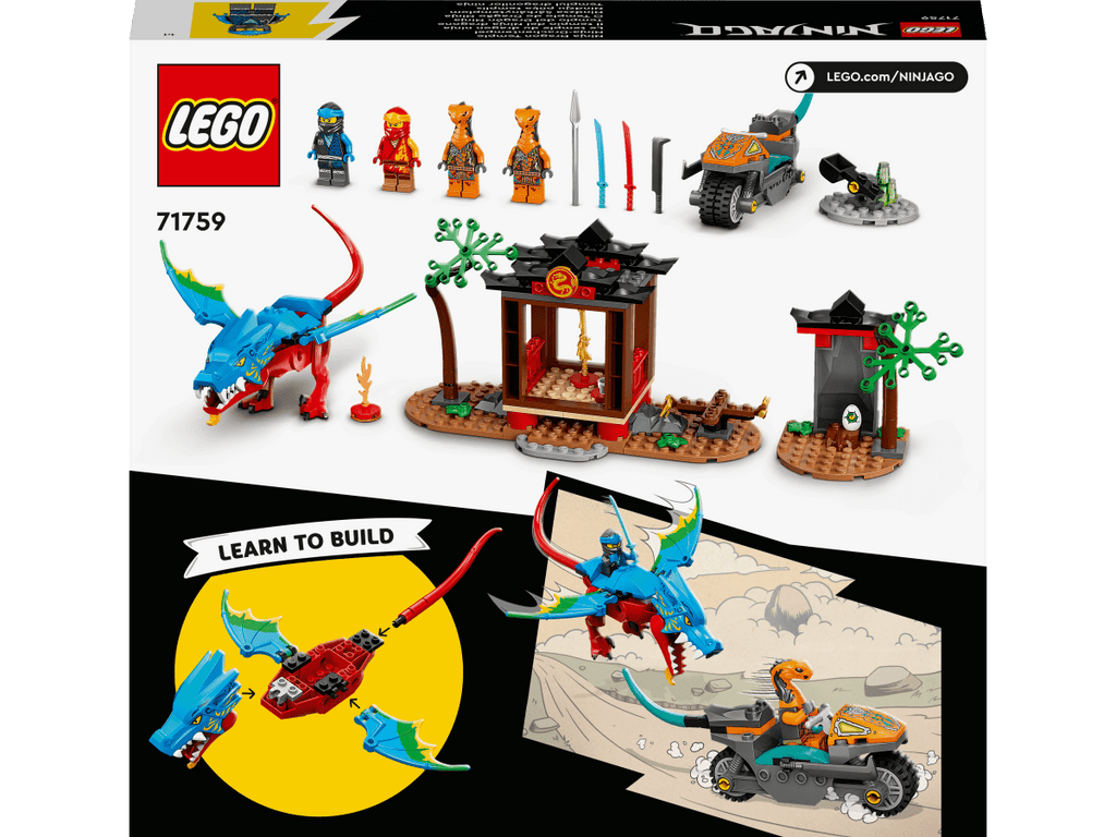 LEGO 71759 Ninjojen lohikäärmetemppeli - ALETUU.FI