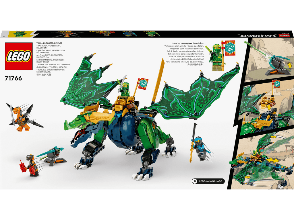 LEGO 71766 Lloydin legendaarinen lohikäärme - ALETUU.FI