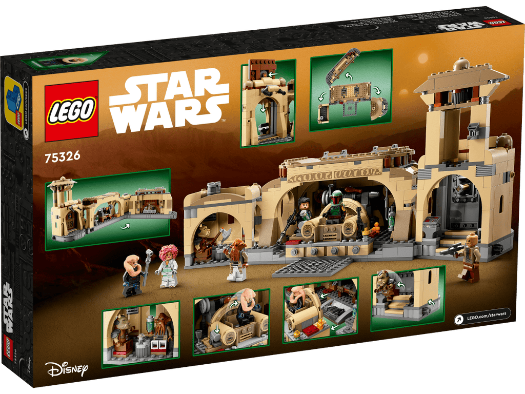 LEGO 75326 Boba Fettin valtaistuinsali - ALETUU.FI