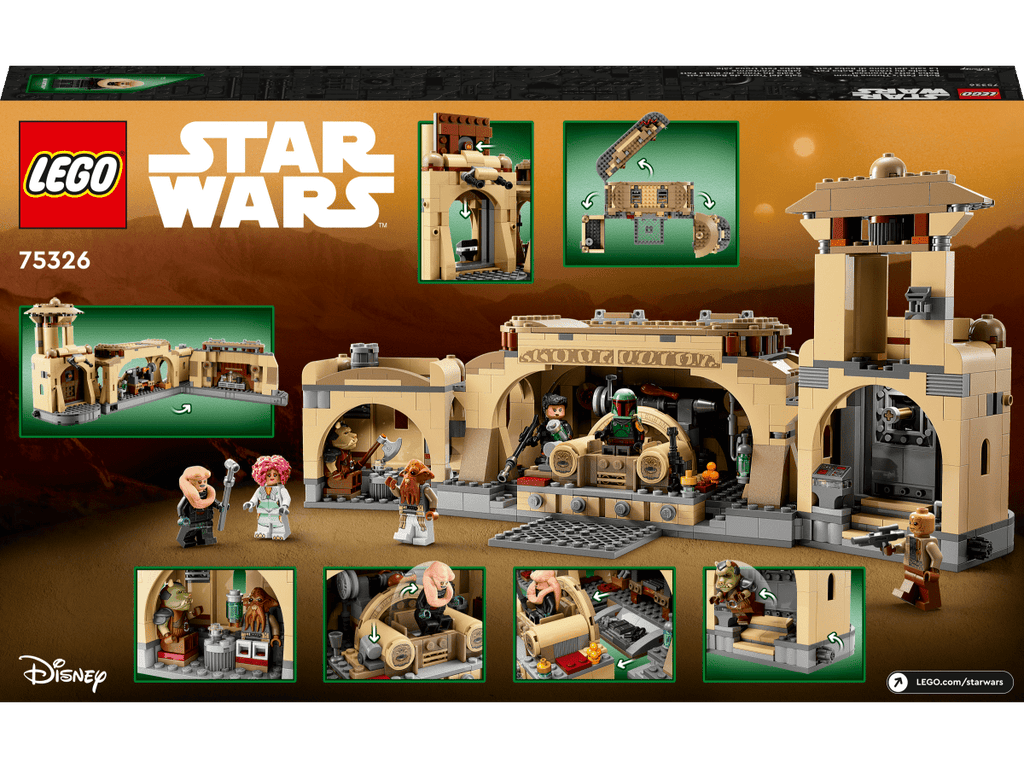 LEGO 75326 Boba Fettin valtaistuinsali - ALETUU.FI