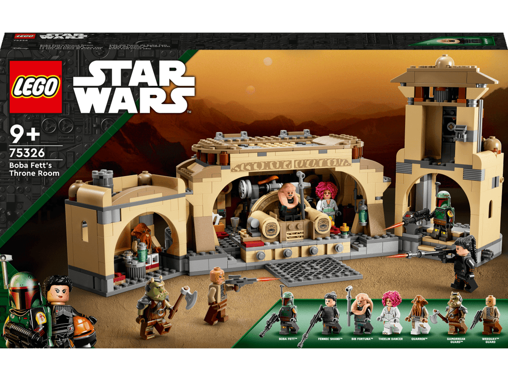 LEGO 75326 Boba Fettin valtaistuinsali - ALETUU.FI