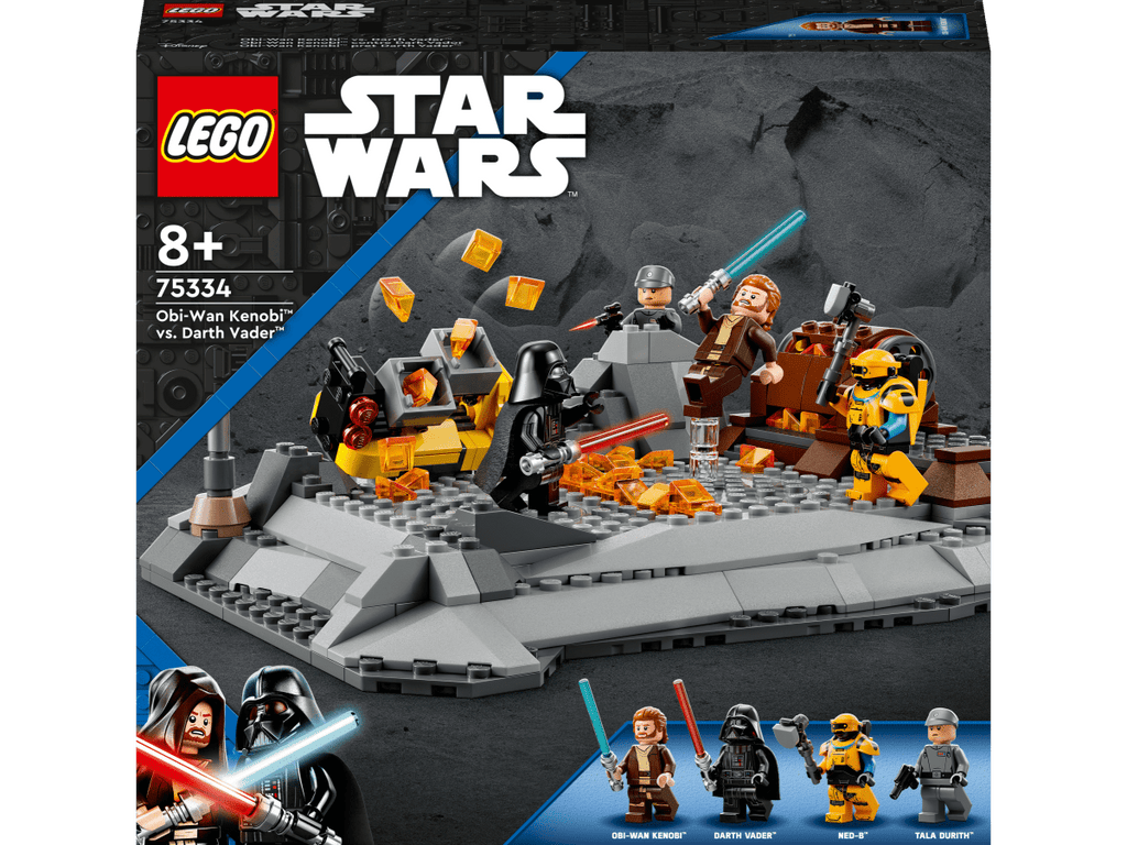 LEGO 75334 Obi-Wan Kenobi™ vs. Darth Vader™ - ALETUU.FI