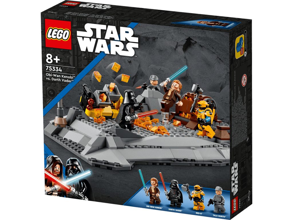 LEGO 75334 Obi-Wan Kenobi™ vs. Darth Vader™ - ALETUU.FI