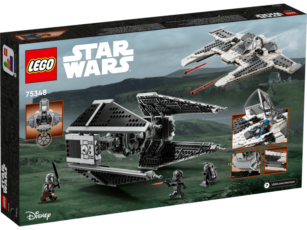 LEGO 75348 Mandalorialainen Fang-hävittäjä vs. TIE-torjuntahävittäjä - ALETUU.FI