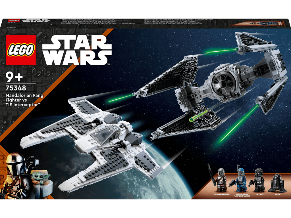 LEGO 75348 Mandalorialainen Fang-hävittäjä vs. TIE-torjuntahävittäjä - ALETUU.FI