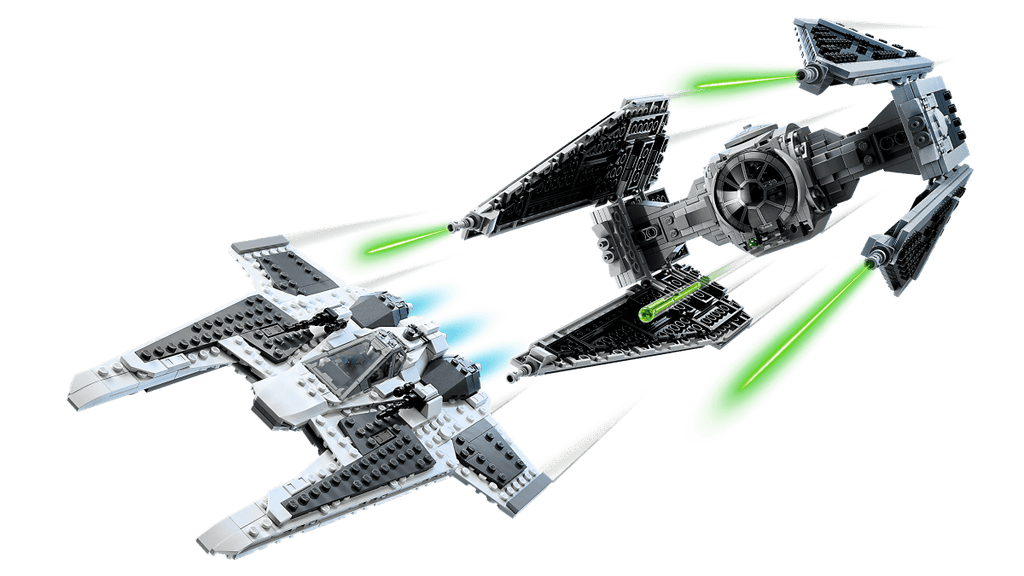 LEGO 75348 Mandalorialainen Fang-hävittäjä vs. TIE-torjuntahävittäjä - ALETUU.FI