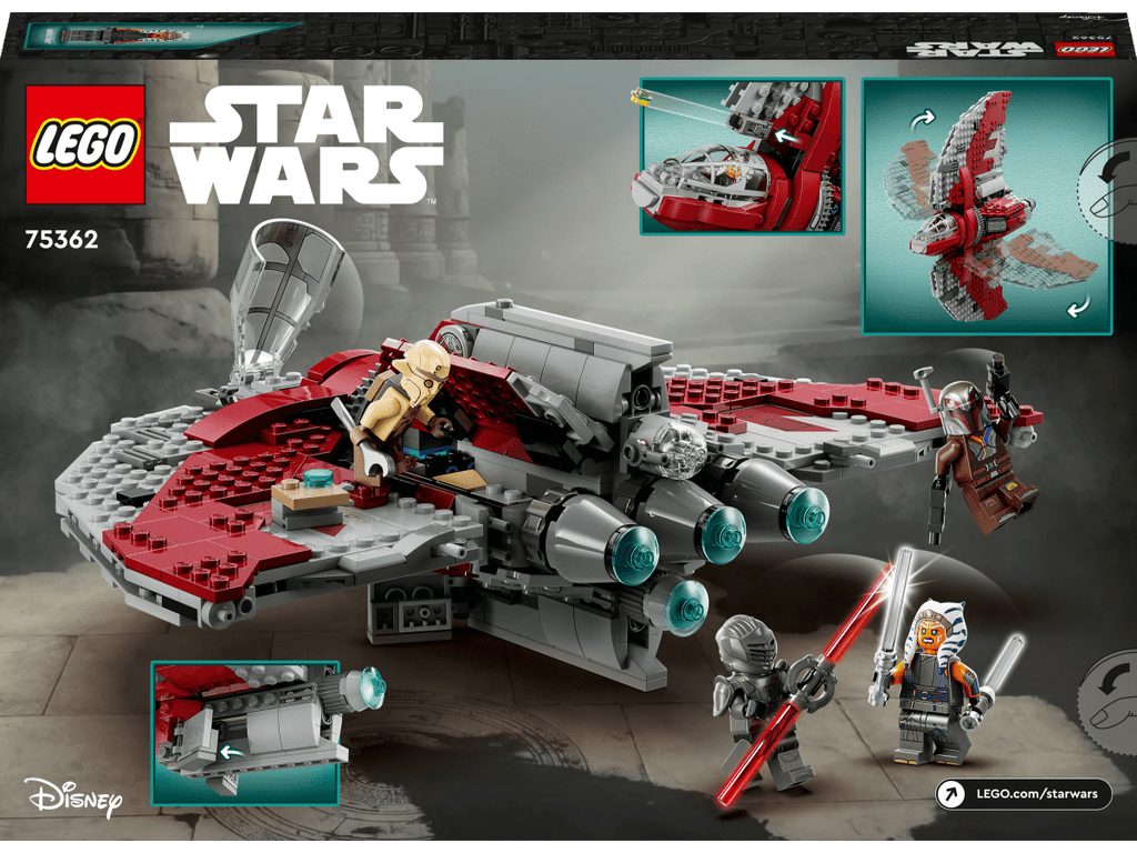 LEGO 75362 Ahsoka Tanon T-6-jedialus - ALETUU.FI