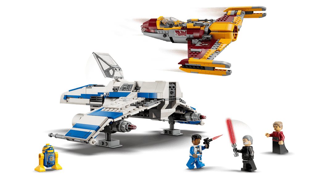 LEGO 75364 Uuden Tasavallan E-wing™ vs. Shin Hatin tähtihävittäjä - ALETUU.FI