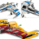 LEGO 75364 Uuden Tasavallan E-wing™ vs. Shin Hatin tähtihävittäjä - ALETUU.FI