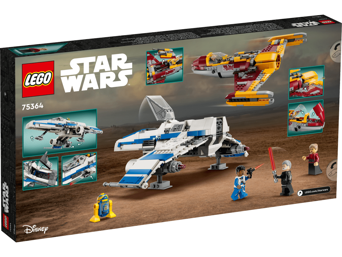 LEGO 75364 Uuden Tasavallan E-wing™ vs. Shin Hatin tähtihävittäjä - ALETUU.FI