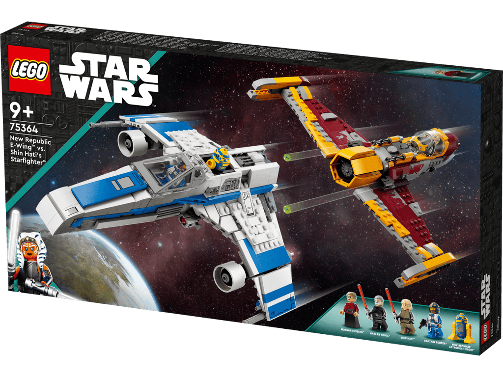 LEGO 75364 Uuden Tasavallan E-wing™ vs. Shin Hatin tähtihävittäjä - ALETUU.FI