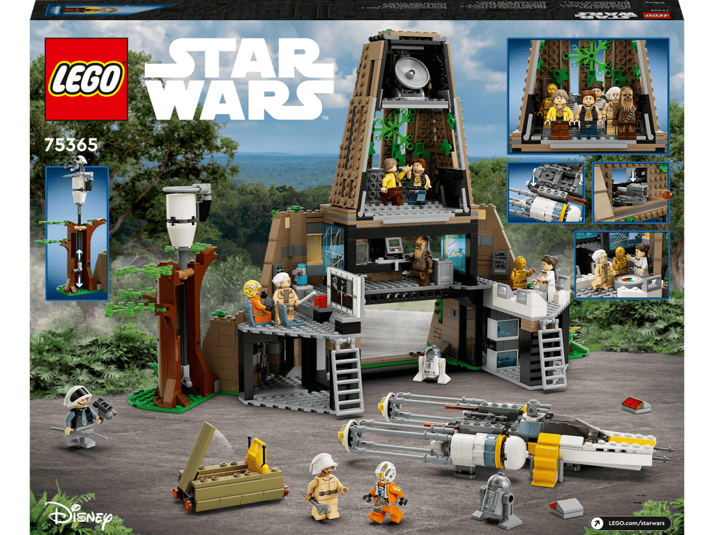 LEGO 75365 Kapinallisten tukikohta Yavin 4:llä - ALETUU.FI