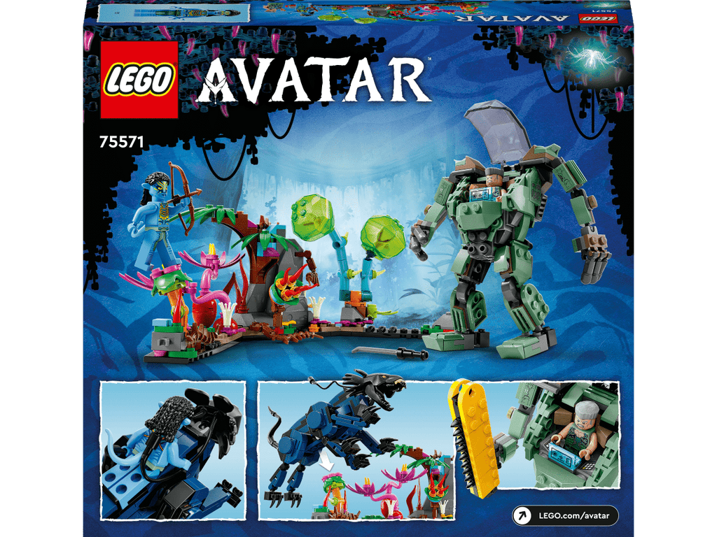 LEGO 75571 Neytiri ja Thanator vs. Quaritch AMP-puvussa - ALETUU.FI