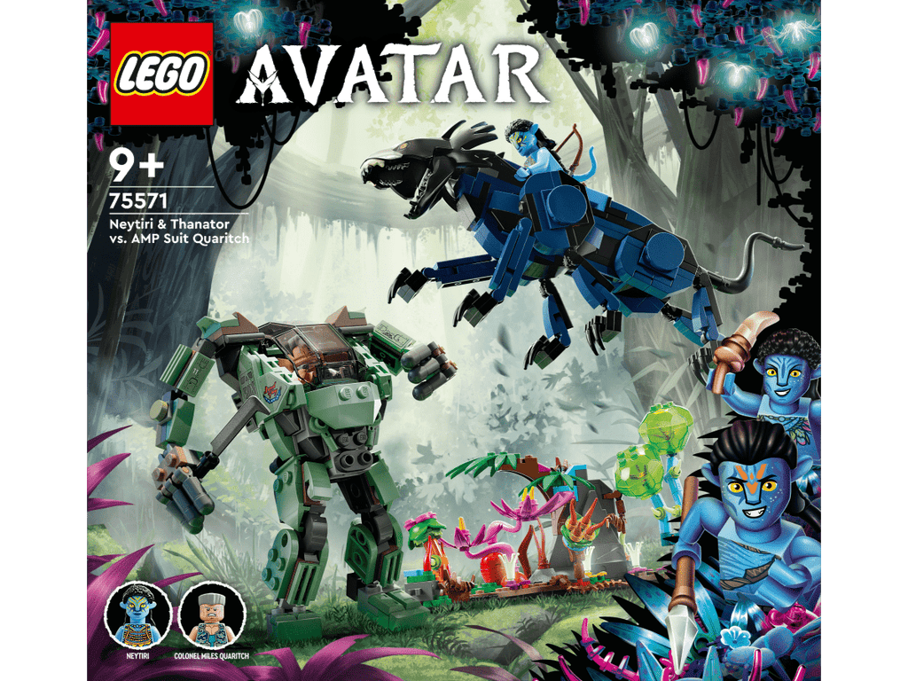 LEGO 75571 Neytiri ja Thanator vs. Quaritch AMP-puvussa - ALETUU.FI