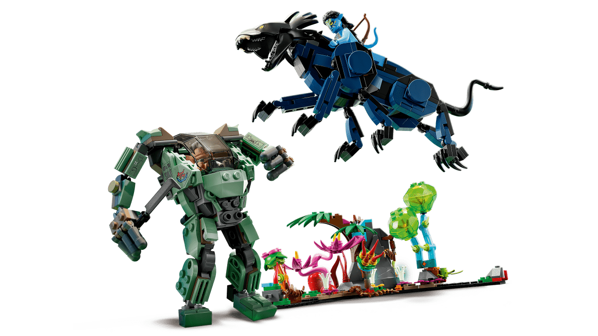 LEGO 75571 Neytiri ja Thanator vs. Quaritch AMP-puvussa - ALETUU.FI