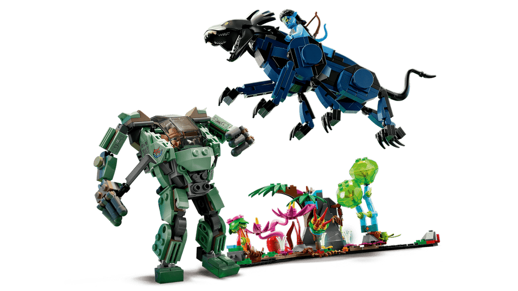 LEGO 75571 Neytiri ja Thanator vs. Quaritch AMP-puvussa - ALETUU.FI