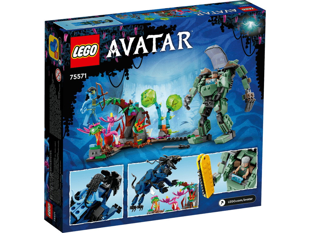 LEGO 75571 Neytiri ja Thanator vs. Quaritch AMP-puvussa - ALETUU.FI