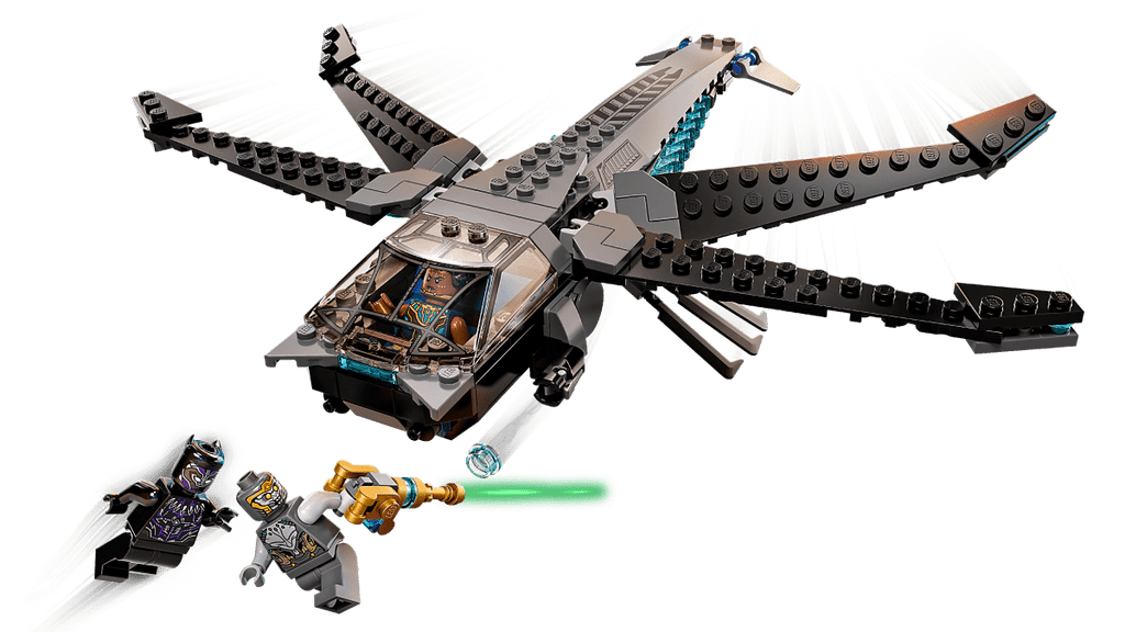 LEGO 76186 Mustan Pantterin lohikäärmelentokone - ALETUU.FI