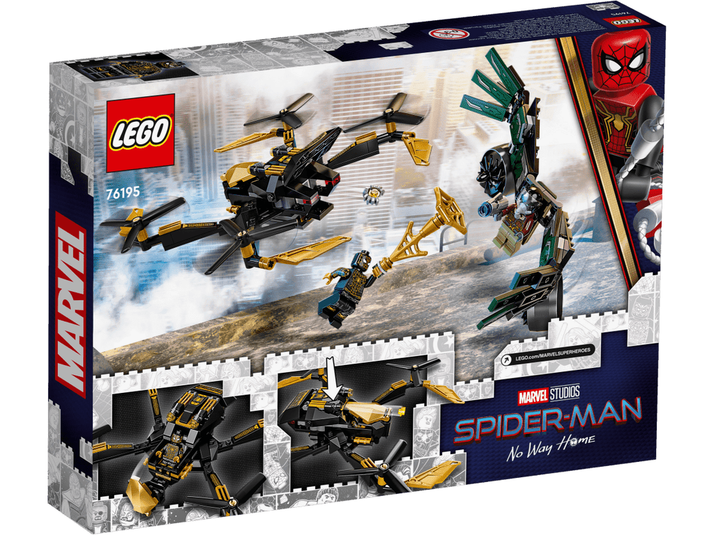 LEGO 76195 Spider-Man ja dronekopterien kaksintaistelu - ALETUU.FI
