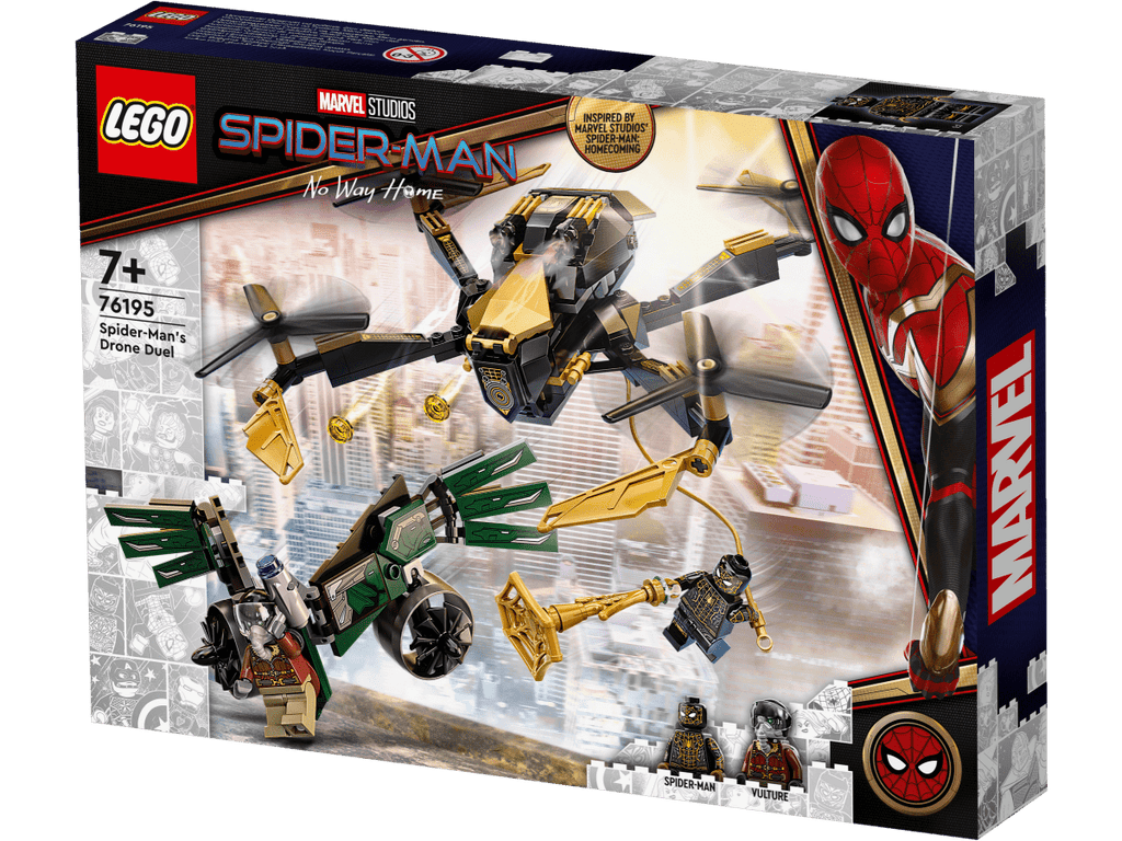 LEGO 76195 Spider-Man ja dronekopterien kaksintaistelu - ALETUU.FI