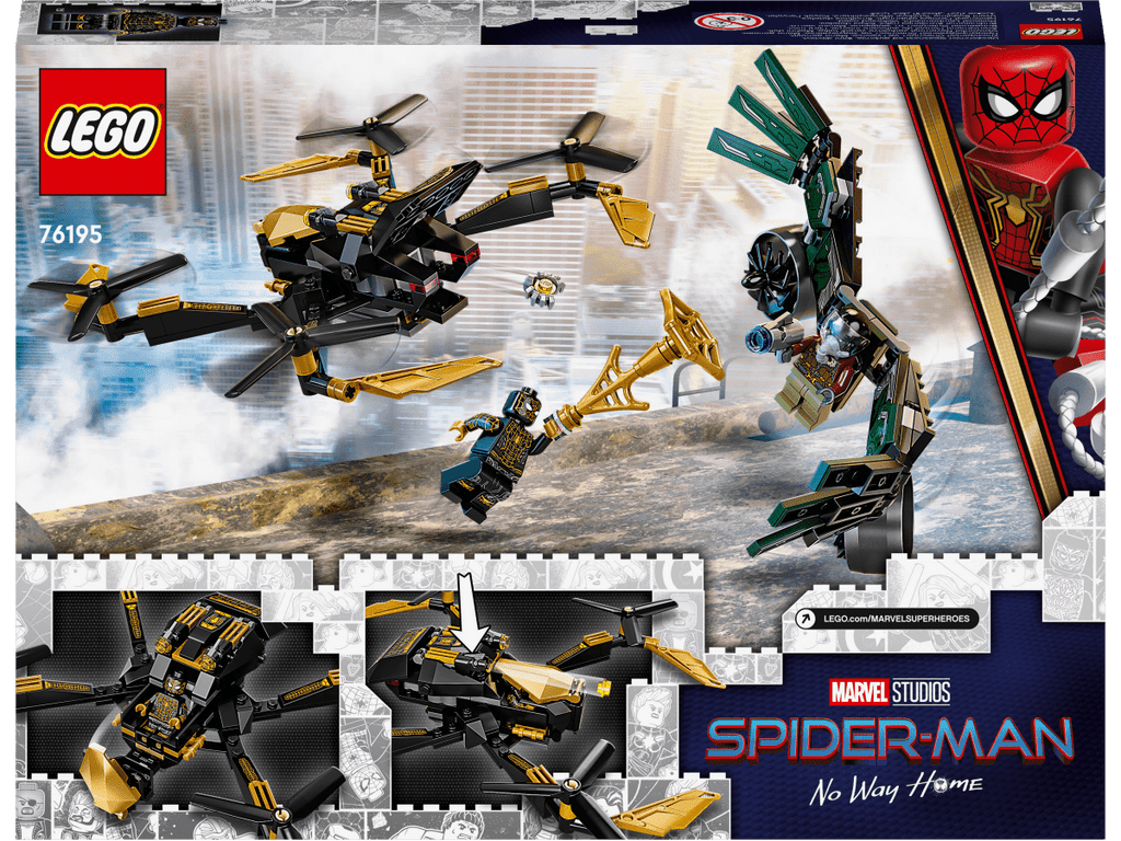 LEGO 76195 Spider-Man ja dronekopterien kaksintaistelu - ALETUU.FI