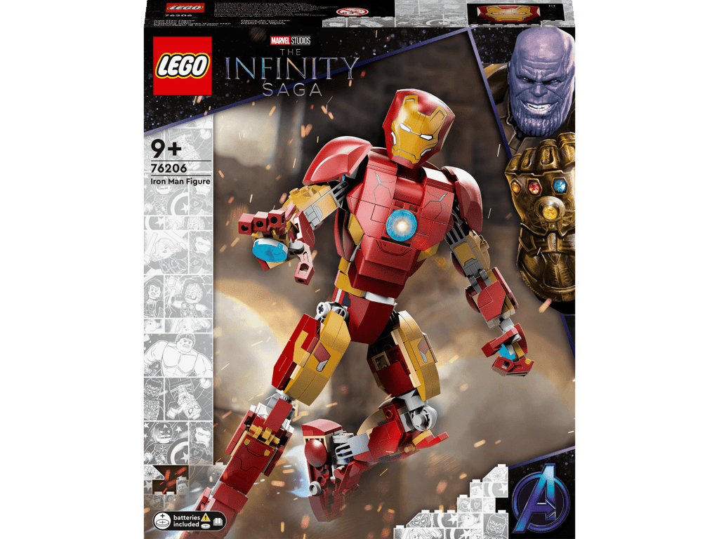 LEGO 76206 Iron Man -hahmo - ALETUU.FI