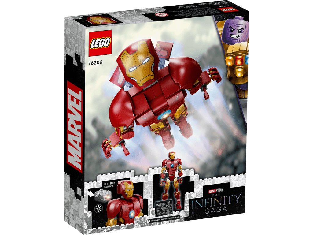 LEGO 76206 Iron Man -hahmo - ALETUU.FI