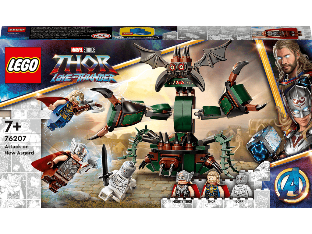 LEGO 76207 Uusi Asgard hyökkäyksen kohteena - ALETUU.FI