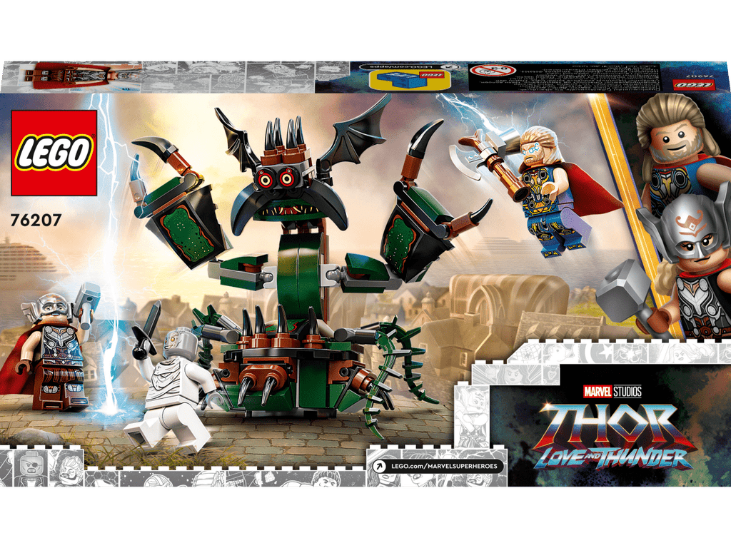 LEGO 76207 Uusi Asgard hyökkäyksen kohteena - ALETUU.FI