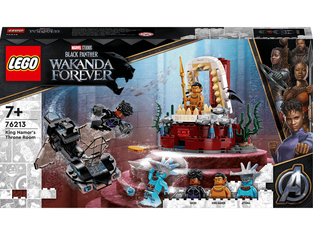 LEGO 76213 Kuningas Namorin valtaistuinsali - ALETUU.FI