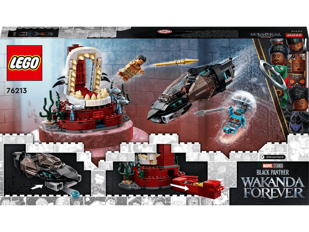 LEGO 76213 Kuningas Namorin valtaistuinsali - ALETUU.FI