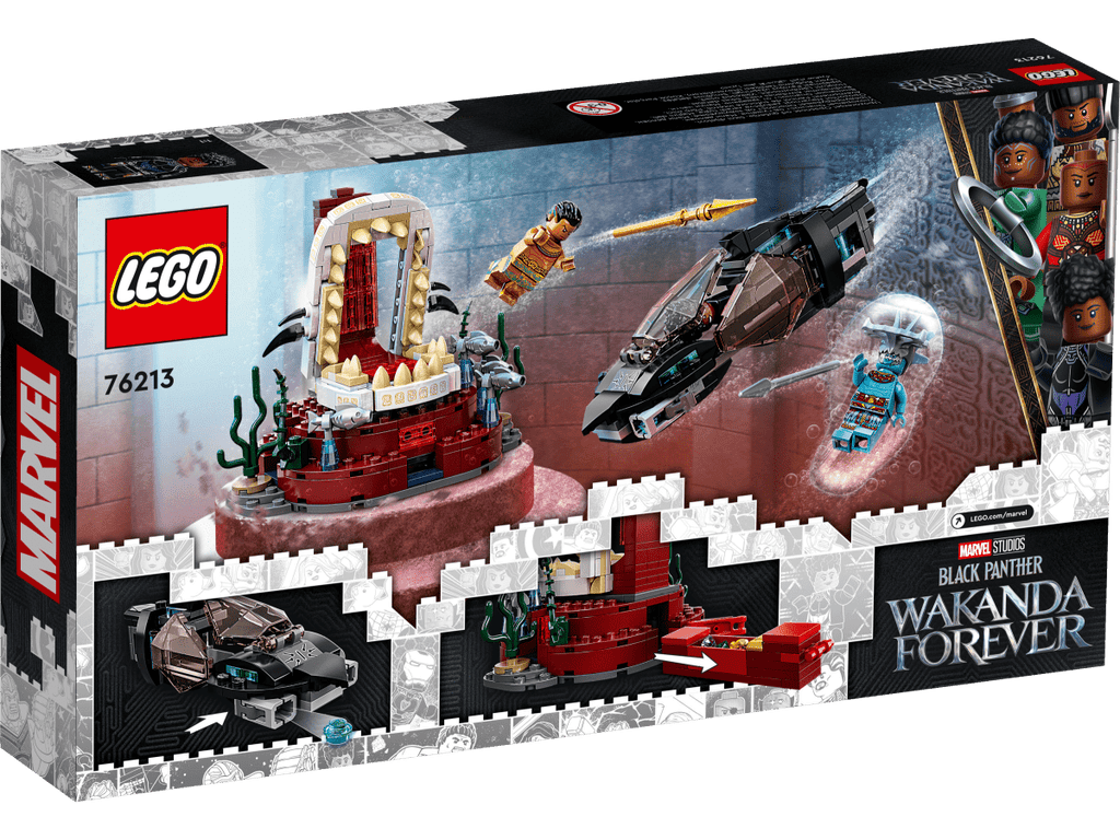 LEGO 76213 Kuningas Namorin valtaistuinsali - ALETUU.FI