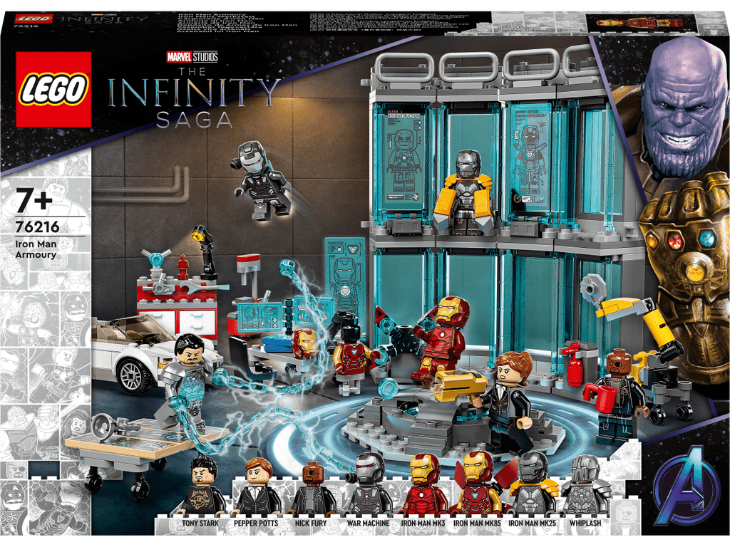 LEGO 76216 Iron Manin asevarasto - ALETUU.FI