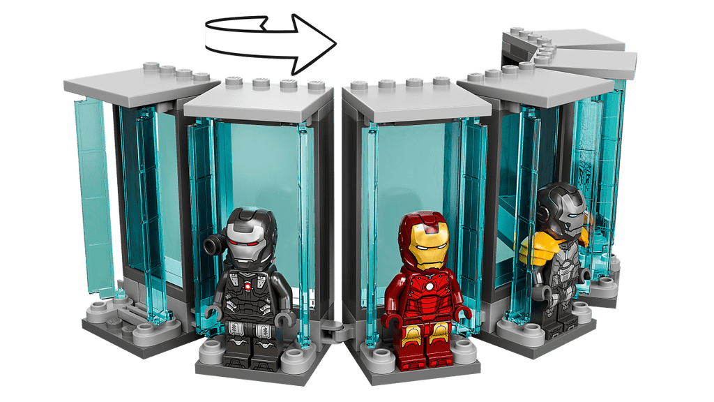 LEGO 76216 Iron Manin asevarasto - ALETUU.FI