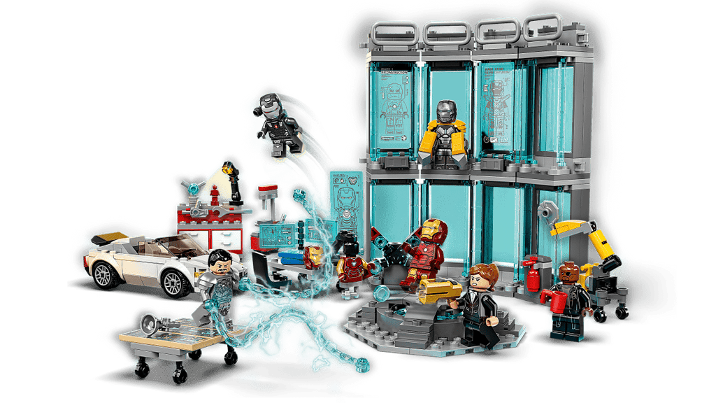LEGO 76216 Iron Manin asevarasto - ALETUU.FI