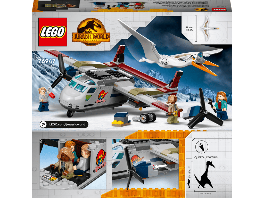 LEGO 76947 Quetzalcoatlus-lentoliskon lentokoneväijytys - ALETUU.FI
