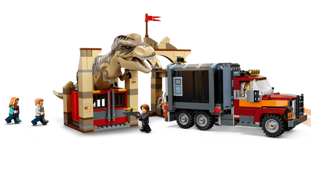 LEGO 76948 T. rexin ja Atrociraptor-dinosauruksen pako - ALETUU.FI